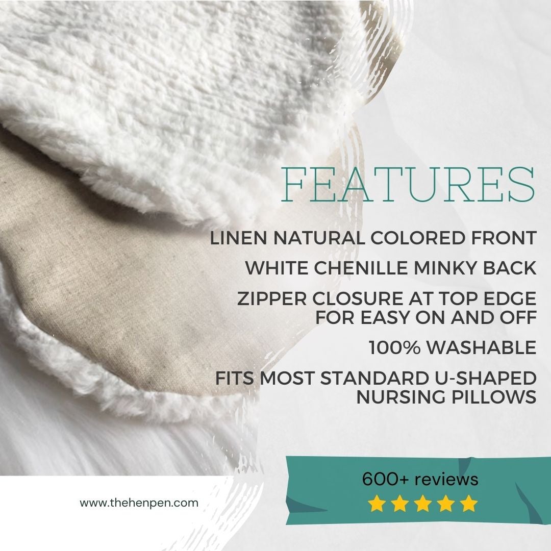 Minky nursing pillow cover cheap